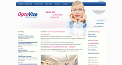 Desktop Screenshot of optovize.cz